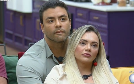 Foto do casal Antony e Ana Paula no Power Couple