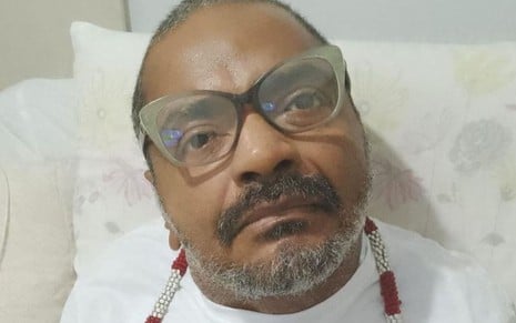 Foto do rosto de Arlindo Cruz