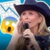 Fotomontagem com Adriane Galisteu, um emoji exprimindo choque e um emoji de gráfico de linhas em declínio; também é possível ver os dizeres "Live Notícias da TV com Daniel Castro", a data da live (7/11) e o horário (14h)