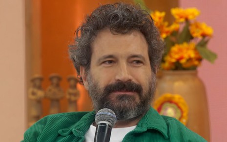 Caco Ciocler no Encontro com Patrícia Poeta, em edição de 26/05/2025