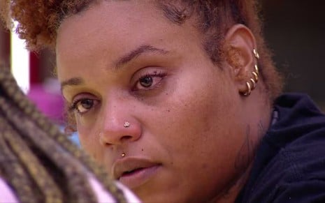 Camilla Maia chorando no BBB 25