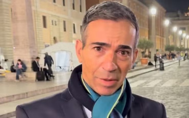 César Tralli no Instagram