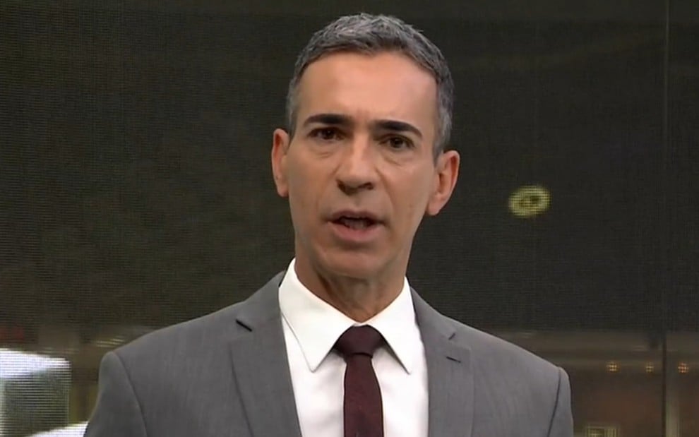 César Tralli no Jornal Hoje
