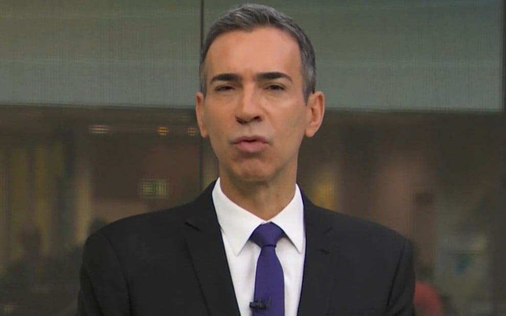 César Tralli no Jornal Hoje
