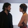 Mavi (Chay Suede) conversa com Luma (Agatha Moreira) em cena da novela Mania de Você