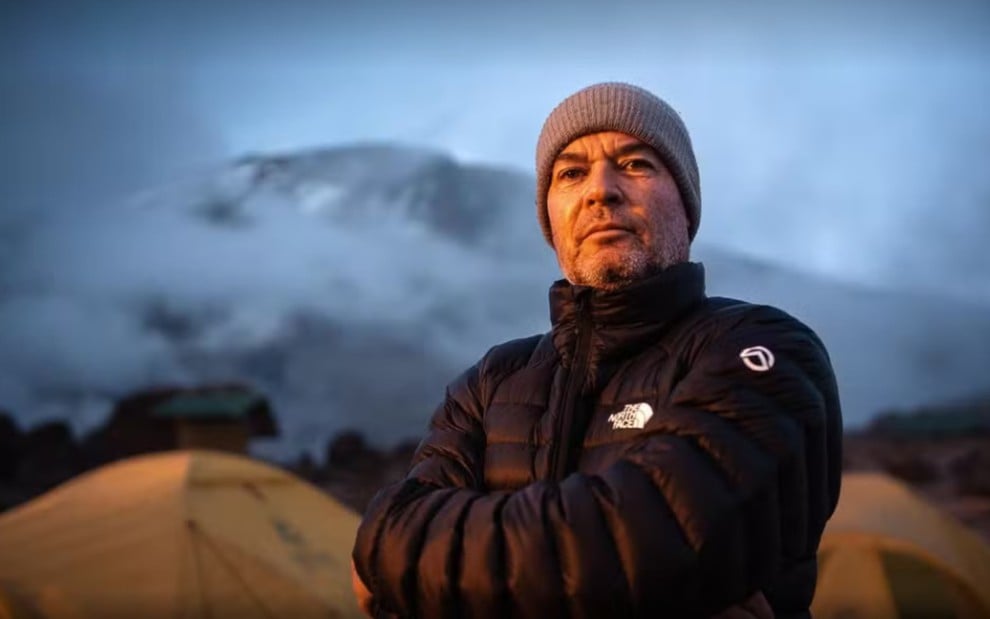 Clayton Conservani em seu programa Planeta Extremo