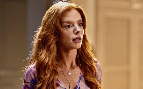 Giovanna Lancellotti em cena como Kami em Dona de Mim, novela das sete da Globo