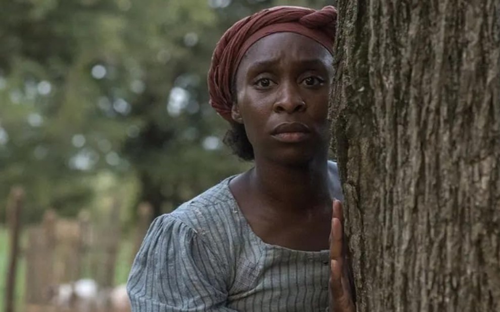 Cynthia Erivo como Harriet em O Caminho para a Liberdade