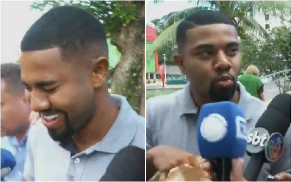 Montagem de fotos de Davi Brito