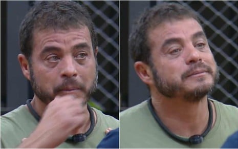 Montagem de fotos de Dhomini no Power Couple