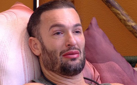 Foto do rosto de Diego Hypolito no BBB 25