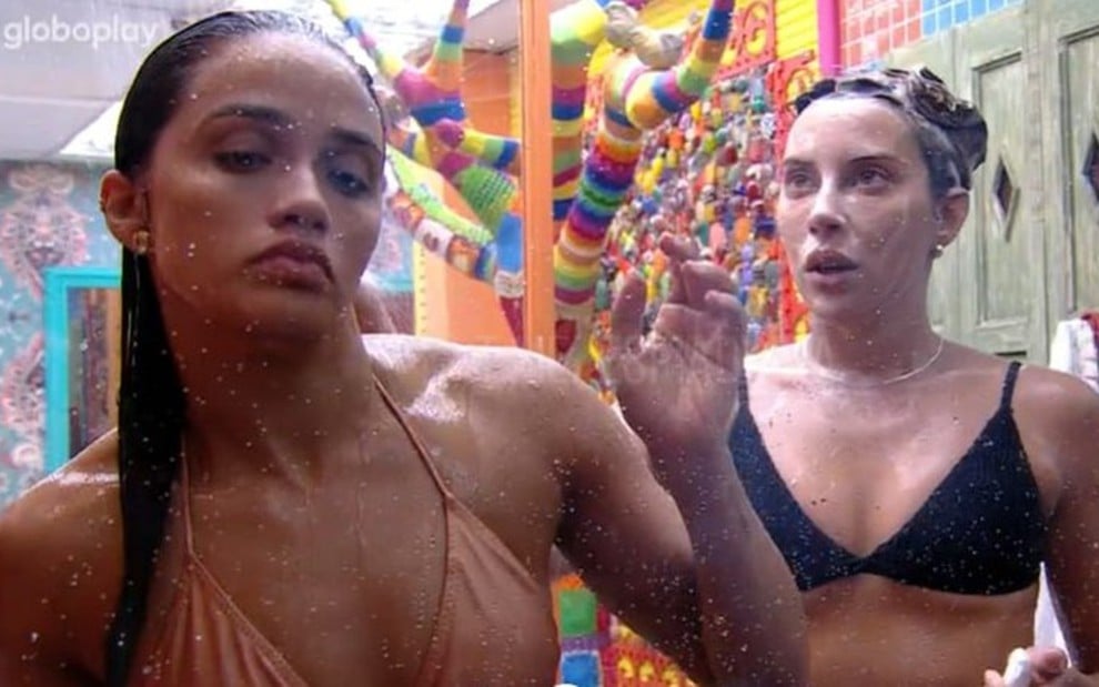 Eva Pacheco e Renata Saldanha no BBB 25