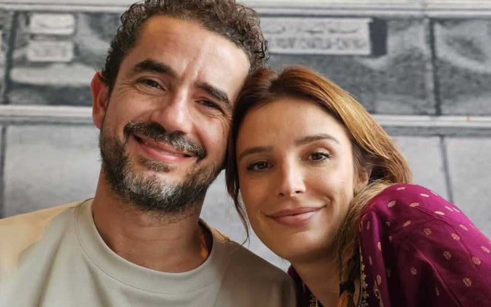 Foto de Felipe Andreoli e Rafaella Brites