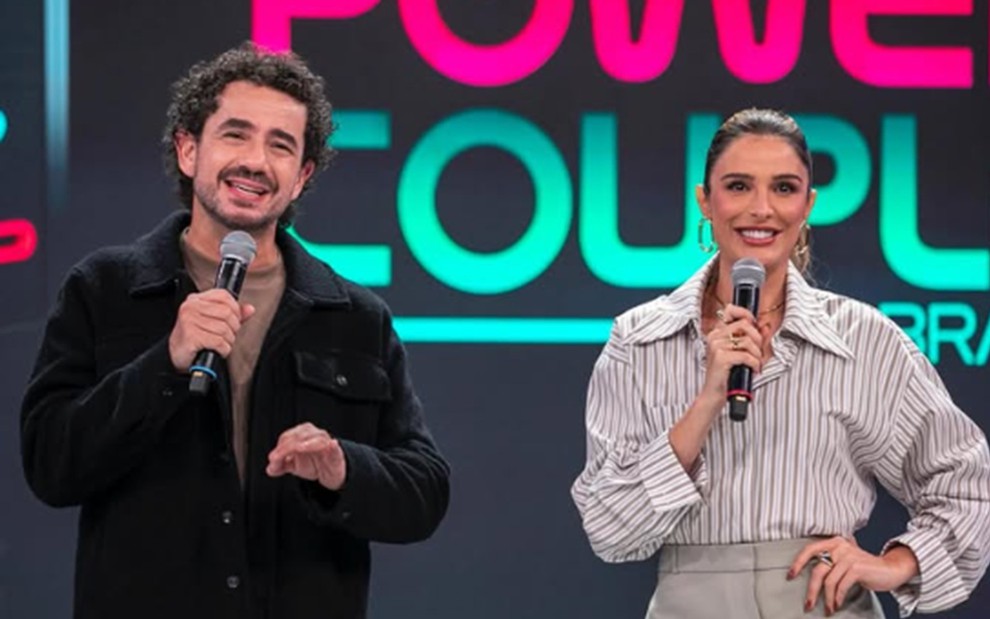 Felipe Andreoli e Rafa Brites no Power Couple