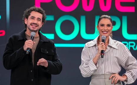 Felipe Andreoli e Rafa Brites no Power Couple