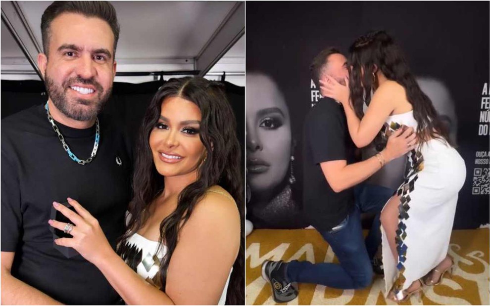 Montagem de fotos de Fernando Mocó e Maraisa