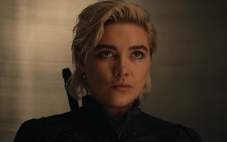 Yelena Belova (Florence Pugh) em cena de Thunderbolts*