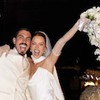 Gabriel David e Giovanna Lancellotti se casam aos pés do Cristo Redentor, no Rio de Janeiro