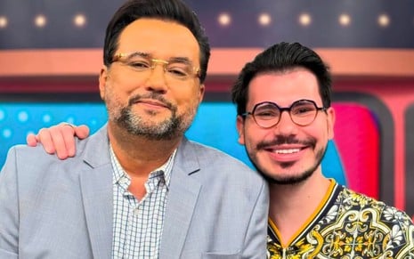 Foto mostra Geraldo Luís ao lado do filho, João Sacramento