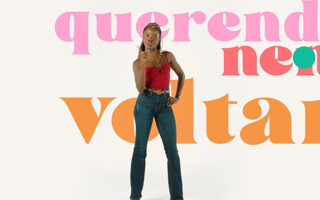 A atriz Clara Moneke como Leona em cena de Dona de Mim