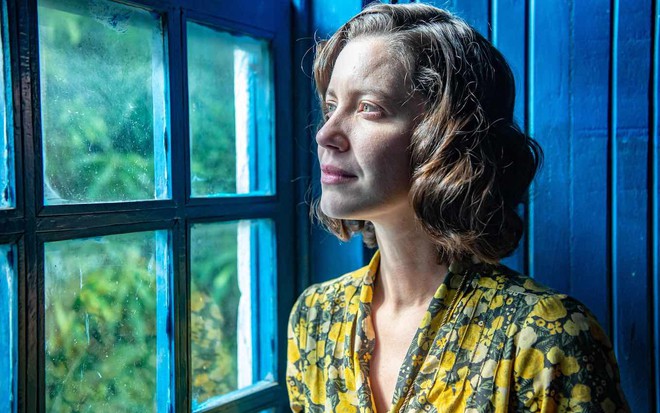 Nathalia Dill como Valiana na novela Guerreiros do Sol - ESTEVAM AVELLAR/TV GLOBO