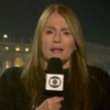 Ilze Scamparini está diante da Basílica de São Pedro em entrada no Jornal Nacional