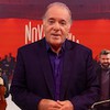 Tony Ramos durante gravação do programa Novela em Sinfonia, da Globo