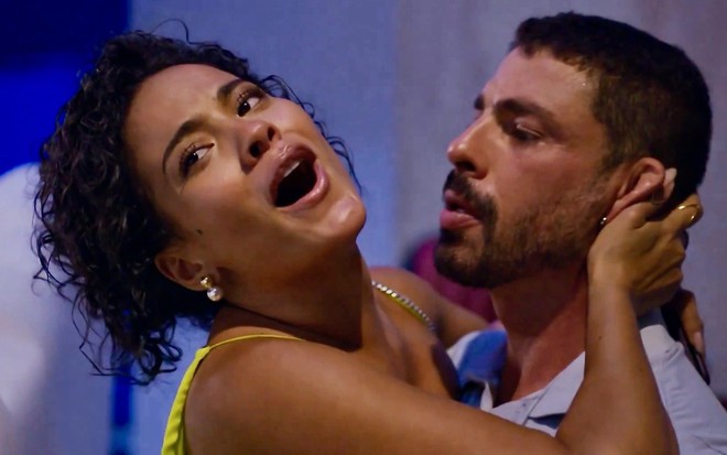 Bella Campos contracena com Cauã Reymond no remake de Vale Tudo, da Globo