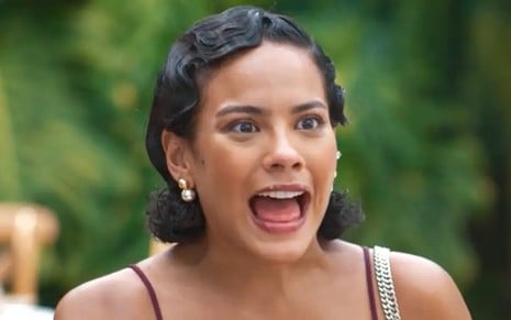 Bella Campos como Maria de Fátima no remake de Vale Tudo, da Globo
