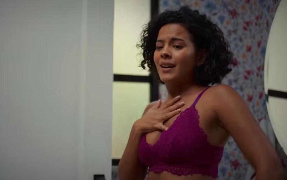 Bella Campos como Maria de Fátima no remake de Vale Tudo, da Globo