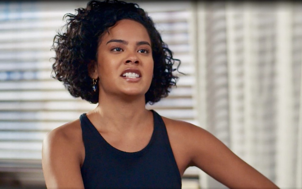 Bella Campos como Maria de Fátima no remake de Vale Tudo, da Globo
