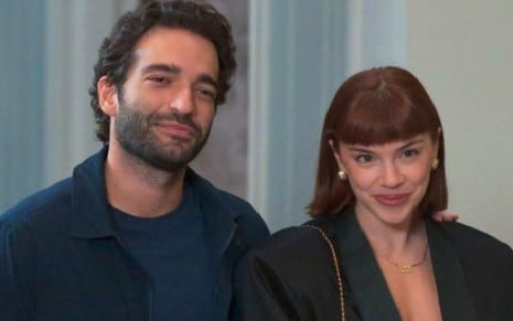 Afonso (Humberto Carrão) e Solange (Alice Wegmann) em Vale Tudo