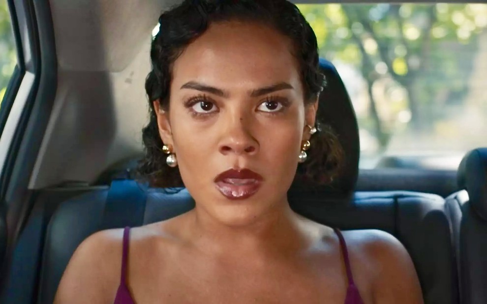 Bella Campos como Maria de Fátima no remake de Vale Tudo, da TV Globo