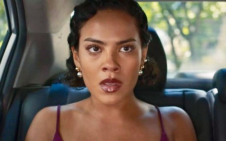 Bella Campos como Maria de Fátima no remake de Vale Tudo, da TV Globo