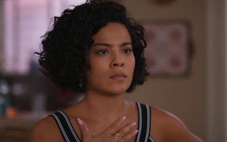 Bella Campos como Maria de Fátima no remake de Vale Tudo, da Globo