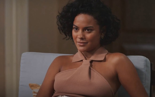 Bella Campos como Maria de Fátima no remake de Vale Tudo, da Globo
