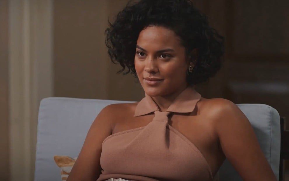 Bella Campos como Maria de Fátima no remake de Vale Tudo, da Globo
