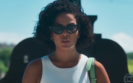 Bella Campos como Maria de Fátima no remake de Vale Tudo, da Globo