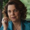 Isabel Teixeira com expressão séria na novela Volta por Cima