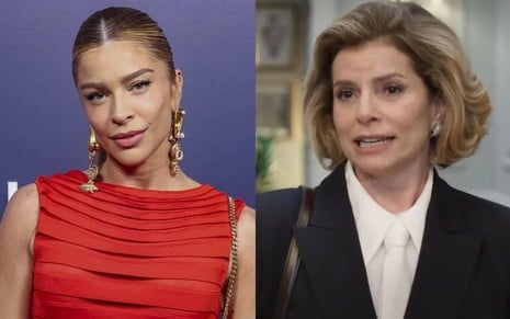 Grazi Massafera e Debora Bloch na TV Globo