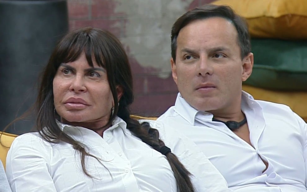 Foto mostra Gretchen e Esdras de Souza no Power Couple Brasil 7