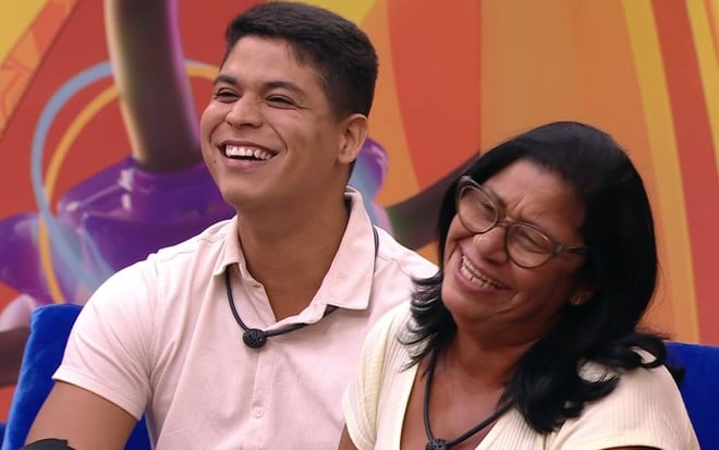 Foto de Guilherme e Joselma no BBB 25