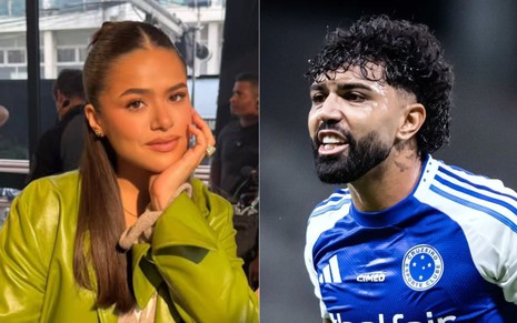 A apresentadora e atriz Maisa Silva e o jogador do Cruzeiro Gabriel Barbosa, o Gabigol
