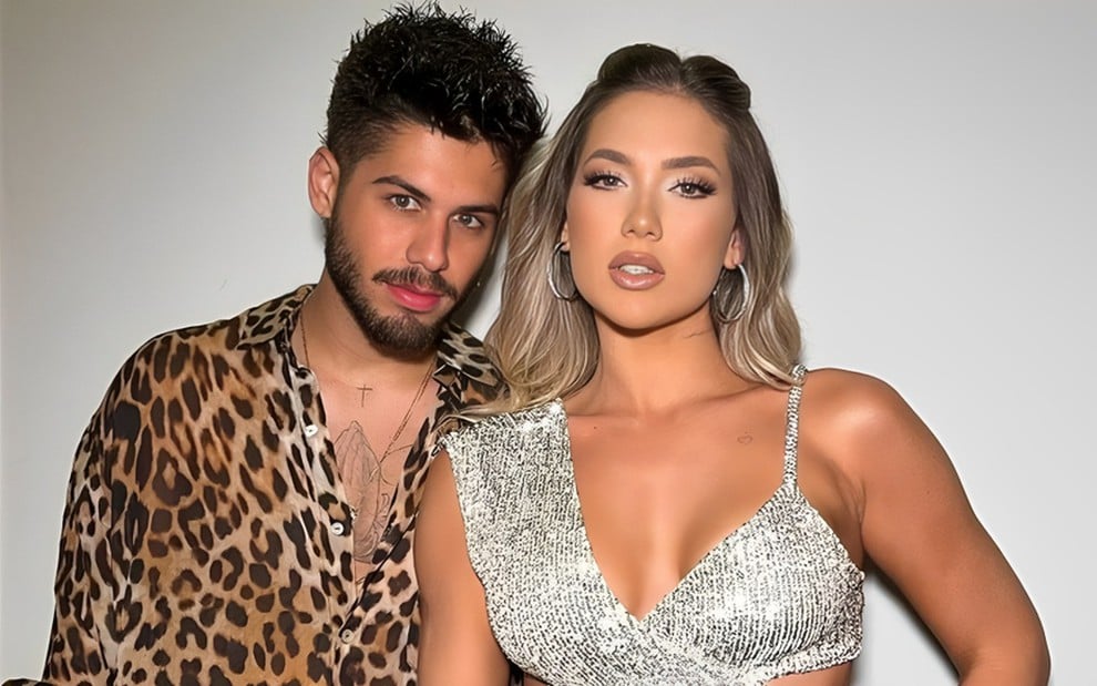 Zé Felipe e Virginia fazem carão para foto posada no Instagram