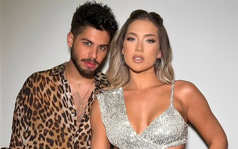 Zé Felipe e Virginia fazem carão para foto posada no Instagram