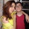 Montagem com Isabela Tibcherani com Rafael Miguel à esquerda e Paulo Cupertino à direita