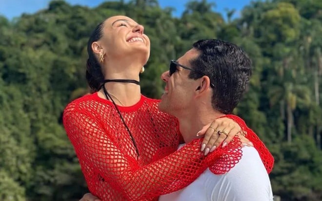 Isis Valverde e Marcus Buaiz no Instagram