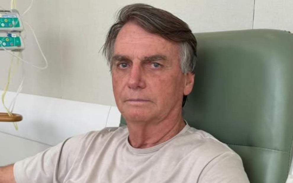 Jair Bolsonaro (PL) no hospital