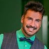 Julio Rocha está sorrindo, em selfie compartilhada nas redes sociais