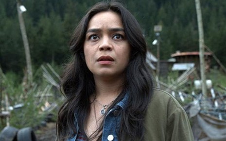 Kaitlyn Santa Juana em cena de Premonição 6: Laços de Sangue